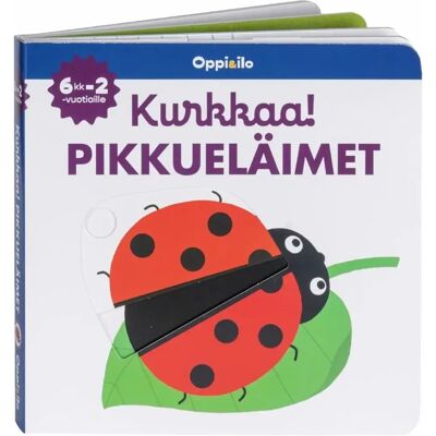 Sanoma Pro Oppi&ilo Kurkkaa! Pikkueläimet -pahvikirja 0-2 v Sanoma Pro Oppi&ilo Kurkkaa! Pikkueläimet -pahvikirja 0-2 v