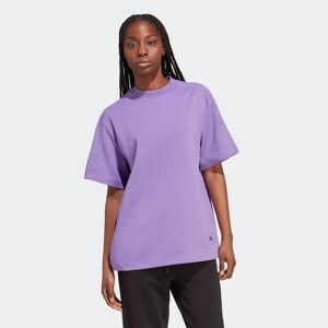 Adidas By Stella Mccartney Womens Logo T-Shirt - Purppura - Size: Xs, S,