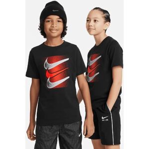 Nike Sportswear Big Kids' T-Shirt - Musta - Size: 128-137,