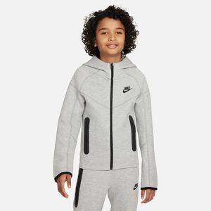 Nike Sportswear Tech Fleece Boys' Full-Zip Hoodie - Harmaa - Size: 122-128, 147-158, 128-137, 158-170, 137-147,