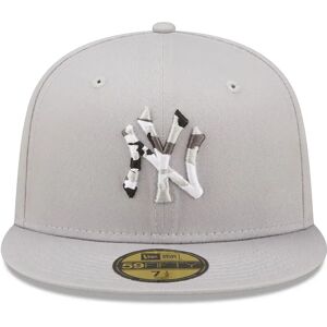 New Era Mono Camo Infill 59fifty New York Yankees Cap - Harmaa