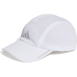 Adidas Running Aeroready Four-Panel Mesh Cap - Valkoinen