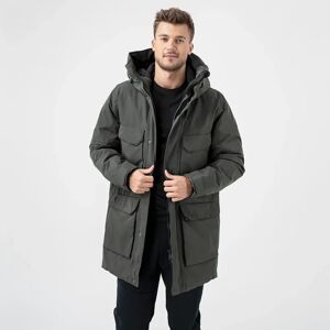 Didriksons Men'S Drew Parka - Vihreä - Size: S,