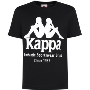 Kappa J T-Shirt - Musta - Size: 134-140, 158-164,