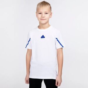 Adidas Boy'S Designed For Gameday T-Shirt - Valkoinen - Size: 152, 128, 164, 176, 140,