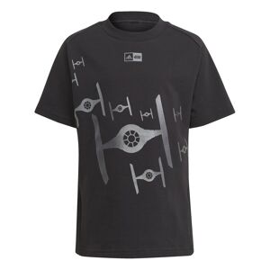 Adidas Kids Star Wars Z.N.E T-Shirt - Musta - Size: 122, 116, 140, 98, 92, 110, 104, 128,