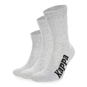 Kappa U Socks (3 Pairs) - Harmaa