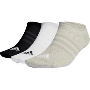 Adidas Thin & Light Sportswear No Show Socks 3-Pack - Multi