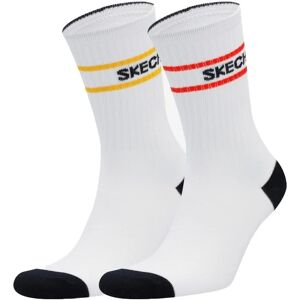 Skechers U 2pk Crew - Valkoinen