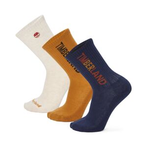 Timberland Men'S Sport Crew Socks 3-Pack - Sininen