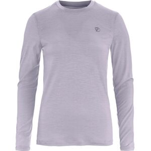 Fjällräven Abisko Wool Ls W - Lavender Mist - Naiset - S Size: S Fjällräven Abisko Wool Ls W - Lavender Mist - Naiset - S Size: S