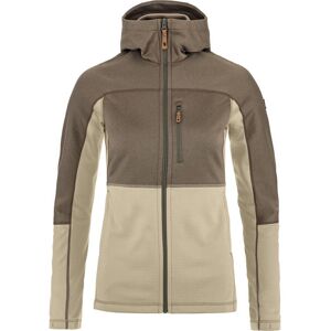 Fjällräven Abisko Trail Fleece W - Fossil-suede Brown - Naiset - S Size: S Fjällräven Abisko Trail Fleece W - Fossil-suede Brown - Naiset - S Size: S