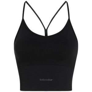 Icebreaker W Merino 260 Seamless Rib Strappy Tank - Black - Naiset - L Naisten Size: L Icebreaker W Merino 260 Seamless Rib Strappy Tank - Black - Naiset - L Naisten Size: L