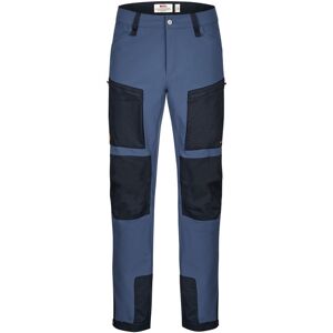 Fjällräven Keb Agile Trousers M - Indigo Blue-dark Navy - Miehet - 54/R Miesten Size: 54/R Fjällräven Keb Agile Trousers M - Indigo Blue-dark Navy - Miehet - 54/R Miesten Size: 54/R