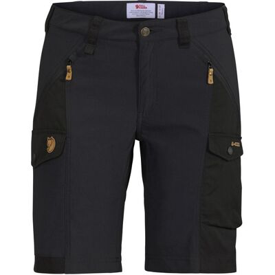 Fjällräven Nikka Shorts Curved W - Black - Naiset - 42 Size: 42 Fjällräven Nikka Shorts Curved W - Black - Naiset - 42 Size: 42