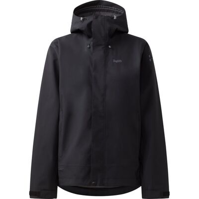 Haglöfs Breeze Proof Jacket Women - True Black - Naiset - S Size: S Haglöfs Breeze Proof Jacket Women - True Black - Naiset - S Size: S
