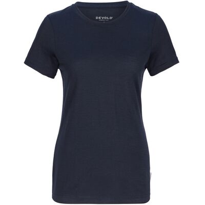 Devold Classic Tee Wmn - Ink - Naiset - S Size: S Devold Classic Tee Wmn - Ink - Naiset - S Size: S