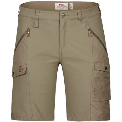 Fjällräven Nikka Shorts Curved W - Light Olive - Naiset - 44 Size: 44 Fjällräven Nikka Shorts Curved W - Light Olive - Naiset - 44 Size: 44