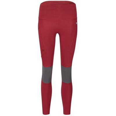Fjällräven Abisko Trekking Tights Pro W - Pomegranate Red-iron Grey - Naiset - M Naisten Size: M Fjällräven Abisko Trekking Tights Pro W - Pomegranate Red-iron Grey - Naiset - M Naisten Size: M