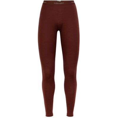 Icebreaker W Merino 200 Oasis Leggings - Espresso - Naiset - L Size: L Icebreaker W Merino 200 Oasis Leggings - Espresso - Naiset - L Size: L
