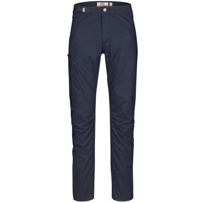 Fjällräven Abisko Hike Trousers M - Dark Navy - Miehet - 46/L Size: 46/L Fjällräven Abisko Hike Trousers M - Dark Navy - Miehet - 46/L Size: 46/L