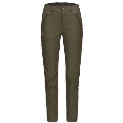 Fjällräven Abisko Trail Stretch Trousers W - Deep Forest - Naiset - 46/R Size: 46/R Fjällräven Abisko Trail Stretch Trousers W - Deep Forest - Naiset - 46/R Size: 46/R