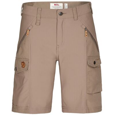 Fjällräven Nikka Shorts Curved W - Suede Brown - Naiset - 46 Size: 46 Fjällräven Nikka Shorts Curved W - Suede Brown - Naiset - 46 Size: 46