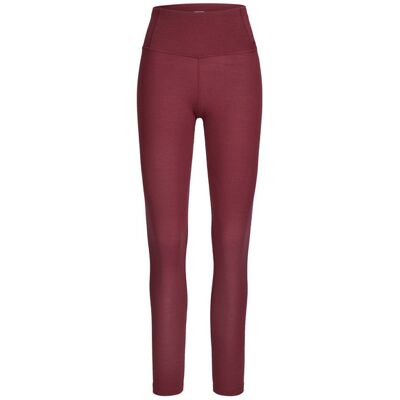 Icebreaker W Merino 260 Oasis High Rise Leggings - Port - Naiset - S Naisten Size: S Icebreaker W Merino 260 Oasis High Rise Leggings - Port - Naiset - S Naisten Size: S