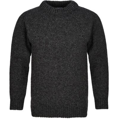 Devold Nansen Wool Sweater - Anthracite - Unisex - L Size: L Devold Nansen Wool Sweater - Anthracite - Unisex - L Size: L