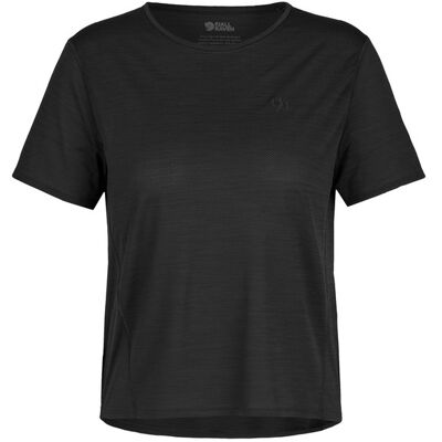 Fjällräven Abisko Lite Ss W - Black - Naiset - S Size: S Fjällräven Abisko Lite Ss W - Black - Naiset - S Size: S