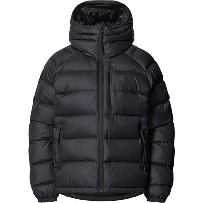 Haglöfs Rosson Down Hood Women - True Black - Naiset - XS Naisten Size: XS Haglöfs Rosson Down Hood Women - True Black - Naiset - XS Naisten Size: XS