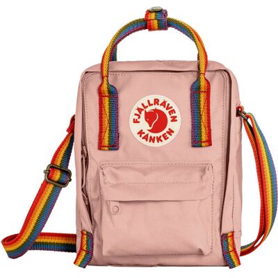 Fjällräven Kånken Rainbow Sling - Chalk Rose-rainbow - Unisex - ONESIZE Size: ONESIZE Fjällräven Kånken Rainbow Sling - Chalk Rose-rainbow - Unisex - ONESIZE Size: ONESIZE