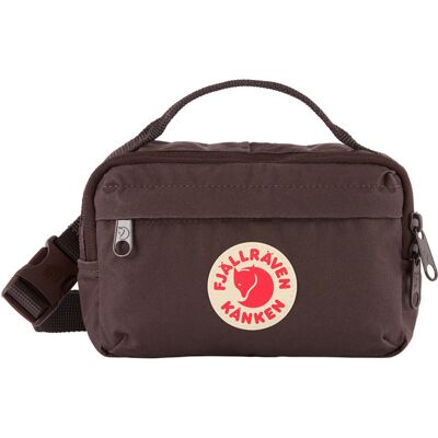 Fjällräven Kånken Hip Pack - Black Oak - Unisex - ONESIZE Size: ONESIZE Fjällräven Kånken Hip Pack - Black Oak - Unisex - ONESIZE Size: ONESIZE