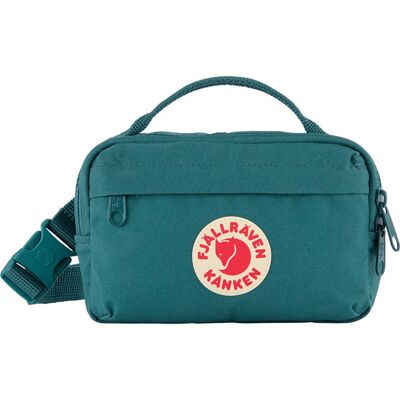 Fjällräven Kånken Hip Pack - Teal - Unisex - ONESIZE Size: ONESIZE Fjällräven Kånken Hip Pack - Teal - Unisex - ONESIZE Size: ONESIZE