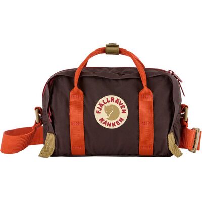 Fjällräven Kånken Koncept Crossbody - Black Oak-rowan Red - Unisex - ONESIZE Size: ONESIZE Fjällräven Kånken Koncept Crossbody - Black Oak-rowan Red - Unisex - ONESIZE Size: ONESIZE