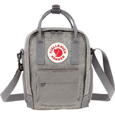 Fjällräven Kånken Re-wool Sling - Granite Grey - Unisex - ONESIZE Size: ONESIZE Fjällräven Kånken Re-wool Sling - Granite Grey - Unisex - ONESIZE Size: ONESIZE
