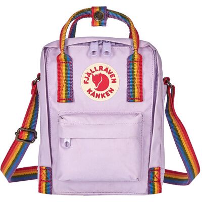 Fjällräven Kånken Rainbow Sling - Pastel Lavender-rainbow - Unisex - ONESIZE Size: ONESIZE Fjällräven Kånken Rainbow Sling - Pastel Lavender-rainbow - Unisex - ONESIZE Size: ONESIZE