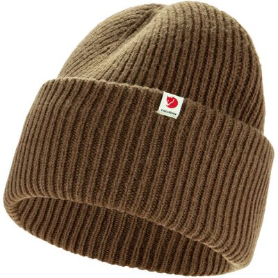 Fjällräven Heavy Beanie - Dark Oak - Unisex - ONESIZE Size: ONESIZE Fjällräven Heavy Beanie - Dark Oak - Unisex - ONESIZE Size: ONESIZE