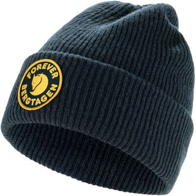 Fjällräven Bergtagen Forever Wool Beanie - Dark Navy - Unisex - ONESIZE Size: ONESIZE Fjällräven Bergtagen Forever Wool Beanie - Dark Navy - Unisex - ONESIZE Size: ONESIZE