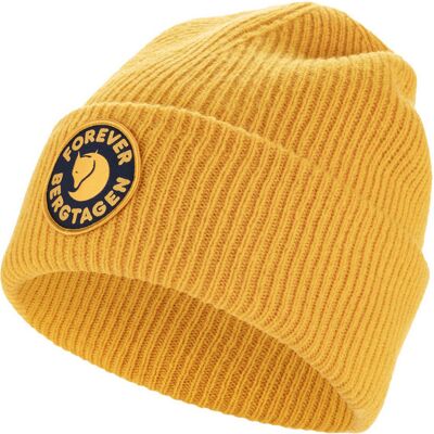 Fjällräven Bergtagen Forever Wool Beanie - Mustard Yellow - Unisex - ONESIZE Size: ONESIZE Fjällräven Bergtagen Forever Wool Beanie - Mustard Yellow - Unisex - ONESIZE Size: ONESIZE