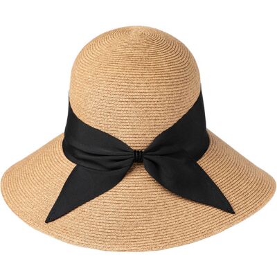 Salon Lakkitehdas Straw Hat Bow Upf50+ - Brown - Unisex - 59 Size: 59 Salon Lakkitehdas Straw Hat Bow Upf50+ - Brown - Unisex - 59 Size: 59