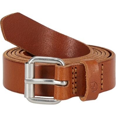 Fjällräven Singi Belt 2,5 Cm - Leather Cognac - Unisex - 95CM Size: 95CM Fjällräven Singi Belt 2,5 Cm - Leather Cognac - Unisex - 95CM Size: 95CM
