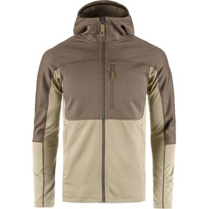 Fjällräven Abisko Trail Fleece M - Fossil-suede Brown - Miehet - XS Size: XS Fjällräven Abisko Trail Fleece M - Fossil-suede Brown - Miehet - XS Size: XS