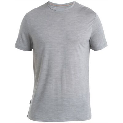 Icebreaker M Merino Blend 125 Cool-lite Sphere Ss Tee - Metro Hthr - Miehet - XL Size: XL Icebreaker M Merino Blend 125 Cool-lite Sphere Ss Tee - Metro Hthr - Miehet - XL Size: XL