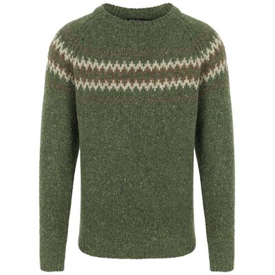 Sherpa Dumji Sweater - Evergreen Multi - Miehet - M Miesten Size: M Sherpa Dumji Sweater - Evergreen Multi - Miehet - M Miesten Size: M