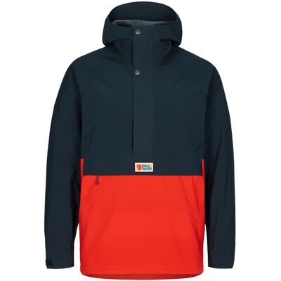 Fjällräven Vardag Hydratic Anorak M - Dark Navy-flame Orange - Miehet - L Size: L Fjällräven Vardag Hydratic Anorak M - Dark Navy-flame Orange - Miehet - L Size: L