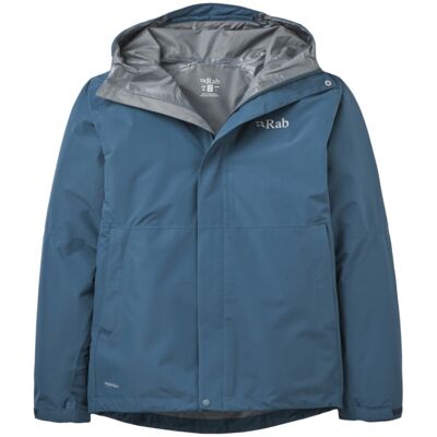 Rab Downpour Jacket - Tempest Blue - Miehet - XL Size: XL Rab Downpour Jacket - Tempest Blue - Miehet - XL Size: XL