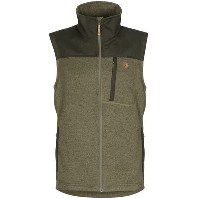 Fjällräven Buck Fleece Vest M - Laurel Green-deep Forest - Miehet - XS Size: XS Fjällräven Buck Fleece Vest M - Laurel Green-deep Forest - Miehet - XS Size: XS