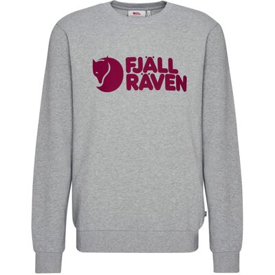 Fjällräven Logo Sweater M - Grey-melange - Miehet - XXL Miesten Size: XXL Fjällräven Logo Sweater M - Grey-melange - Miehet - XXL Miesten Size: XXL