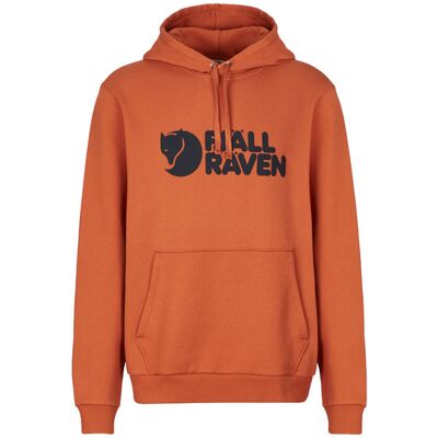 Fjällräven Logo Hoodie M - Terracotta Brown - Miehet - S Size: S Fjällräven Logo Hoodie M - Terracotta Brown - Miehet - S Size: S